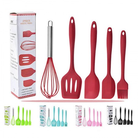 Baking Set Kitchenware 5 Piece Baking Cooking Tools Silicone