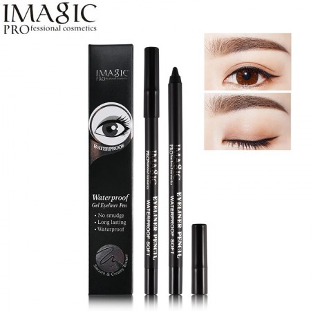 IMAGIC Waterproof Eyeliner Pencil Gel Black Kajal