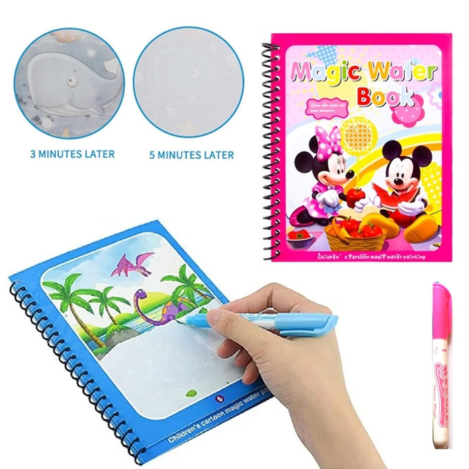 Magic Water Drawing book