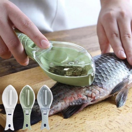 Fish Scale Remover With Cover | Scale Tools