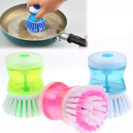 Dish Wash Brush | Dishwasher Cleaning Palm Brush 1 Pcs