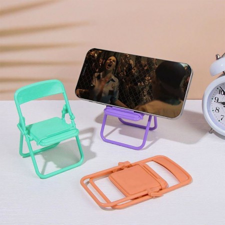 Chair Shape Mobile Phone Holder | Multicolor