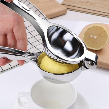 Stainless Steel Lemon Squeezer Manual Hand Press Juicer Tool