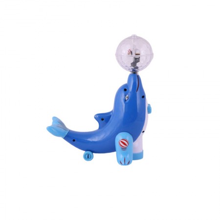 Super Meng Dolphin Toy With Dreamy Light &amp; Wonderful Music