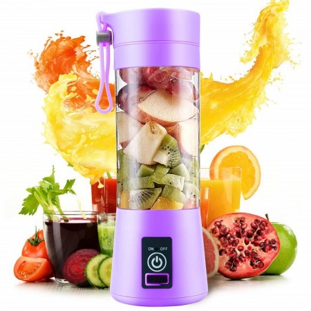 Mini Portable Juicer | Fruit Mixing Machine | Rechargeable