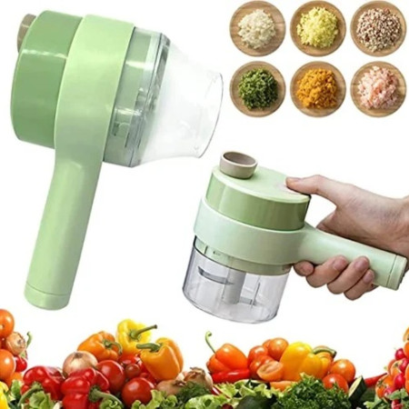 2 IN 1 Rechargeable Vegetable Cutter