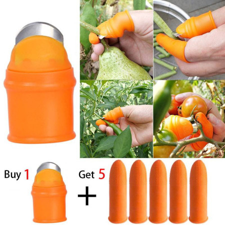 Finger Cutter Silicone | Knife Protector | Vegetable Cutter