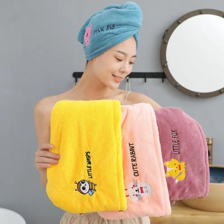 (২ পিস) Hair Towel Cap