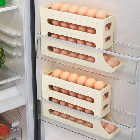 (২ পিস) 4 Layer Eggs Storage Racks