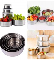 Stainless Steel Food Box 5 in 1