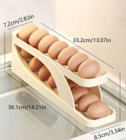 ( ১ পিস) 2 Layer Eggs Storage Rack